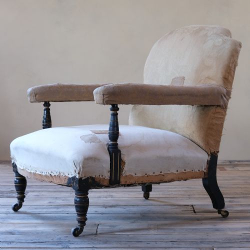 19th Century Hampton and Sons Open Armchair