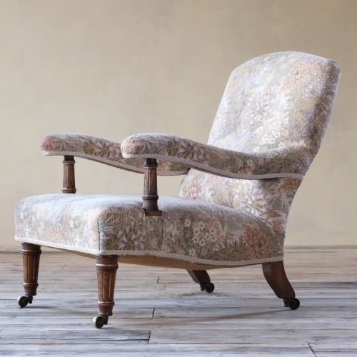 fig 1. Pair Of 19Th Century Gillows Armchairs C1860