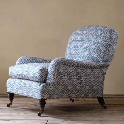 19th Century Howard and Sons Grafton Armchair C1870
