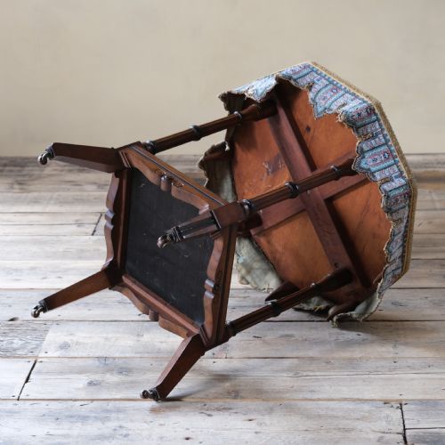 19TH CENTURY AESTHETIC MOVEMENT SIDE TABLE BY H OGDEN OF MANCHESTER - ADDITIONAL PHOTO 4