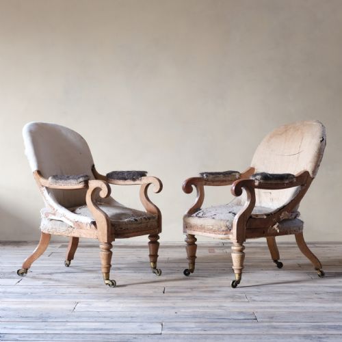 A Pair of Early 19th Century Chairs Attributed to Miles & Edwards C1830