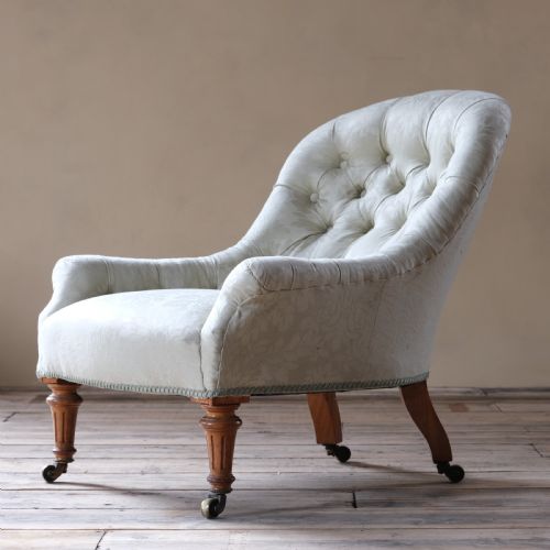 A 19th Century Deep Seated Armchair