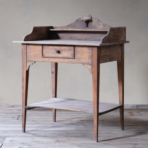 Antique French Fruit Wood Washstand