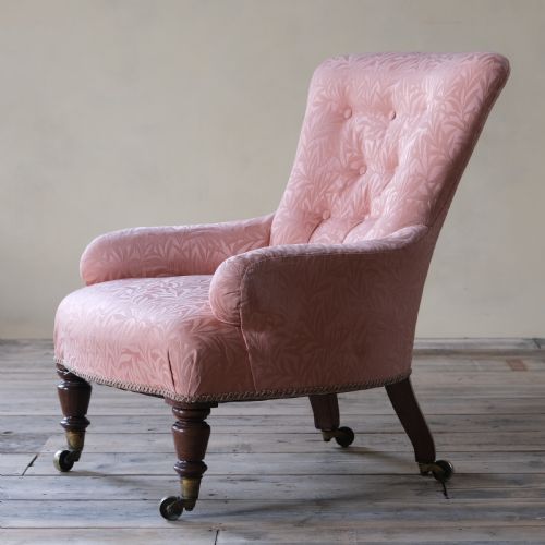 19th Century Walnut Bedroom Armchair