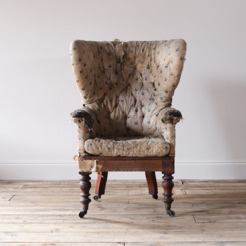 An Early 19th Century Barrel Back Armchair