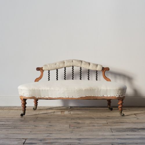 Mid 19th Century Hindley and Sons Parlour Sofa.