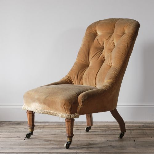 19th Century Slipper Chair