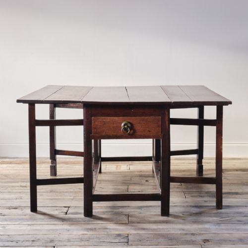 18th Century Georgian Oak Gateleg Table