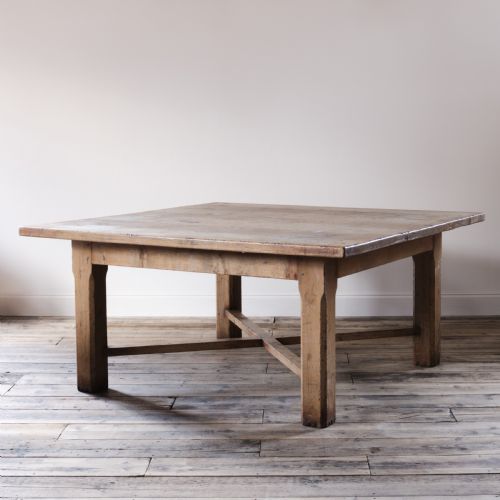 Large 19th Century Oak Dining Table