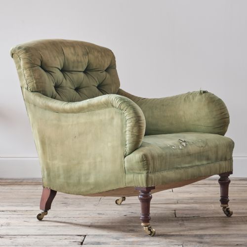Early 20th Century Wytlock & Reid - Howard Style Easy Armchair