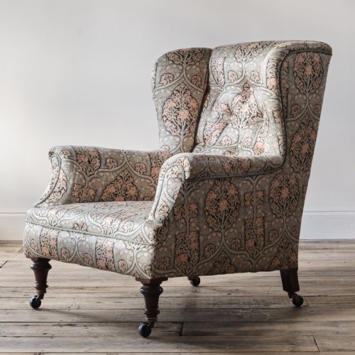 Victorian Wingback Armchair