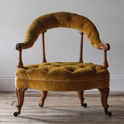 19TH CENTURY ARMCHAIR BY MILES EDWARDS - ADDITIONAL PHOTO 1