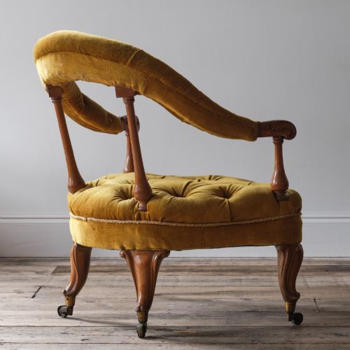 19TH CENTURY ARMCHAIR BY MILES EDWARDS - ADDITIONAL PHOTO 3