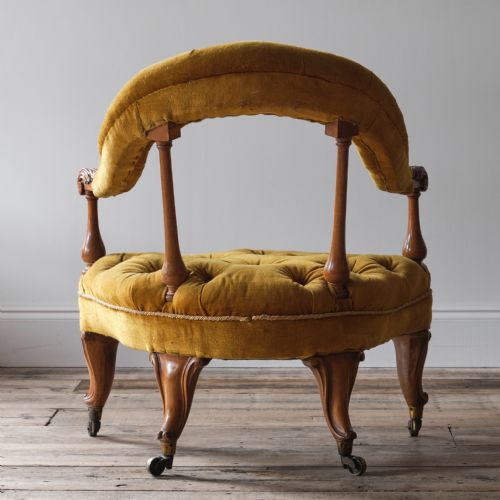 19TH CENTURY ARMCHAIR BY MILES EDWARDS - ADDITIONAL PHOTO 4