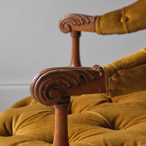 19TH CENTURY ARMCHAIR BY MILES EDWARDS - ADDITIONAL PHOTO 6