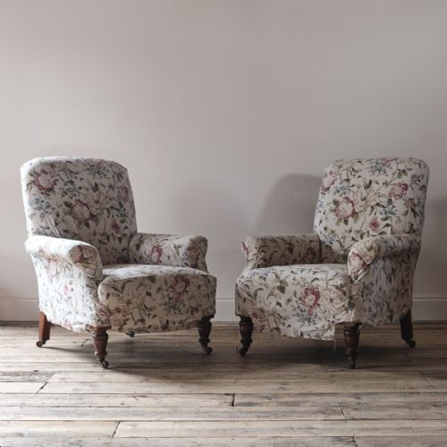 Pair of 19th Century Country House Armchairs