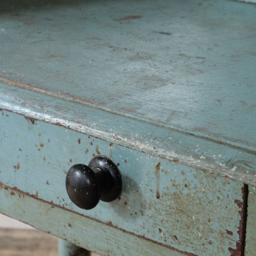 ANTIQUE VICTORIAN PAINTED PINE WASHSTAND - ADDITIONAL PHOTO 4