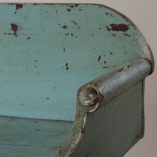 ANTIQUE VICTORIAN PAINTED PINE WASHSTAND - ADDITIONAL PHOTO 7
