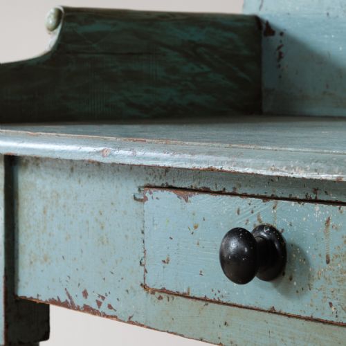 ANTIQUE VICTORIAN PAINTED PINE WASHSTAND - ADDITIONAL PHOTO 8