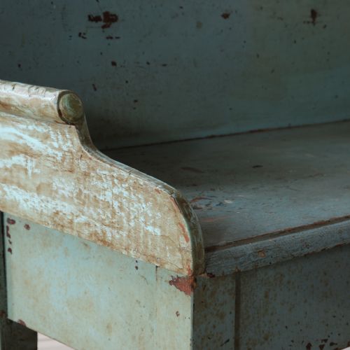 ANTIQUE VICTORIAN PAINTED PINE WASHSTAND - ADDITIONAL PHOTO 10