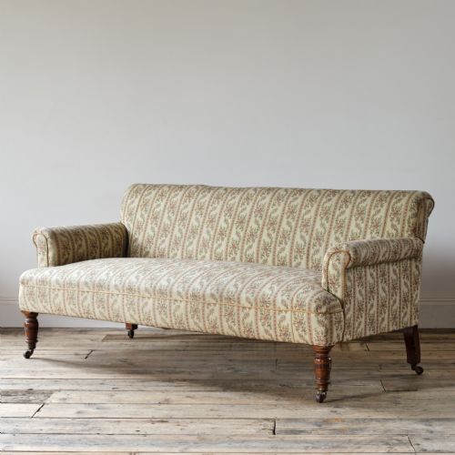 19th Century Country House Sofa Attributed to Hampton & Sons