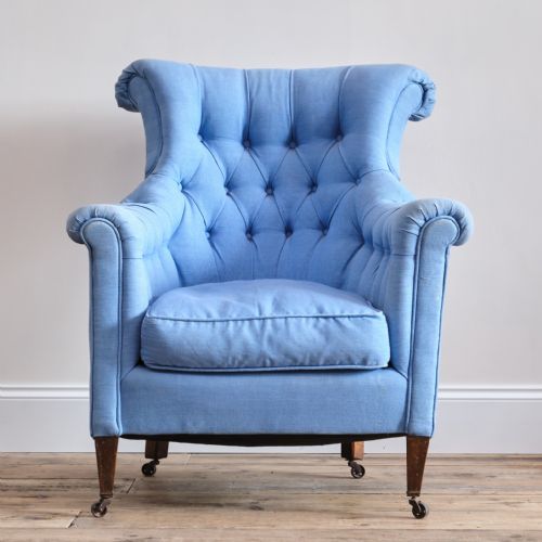 Late 19th Century Buttoned Armchair