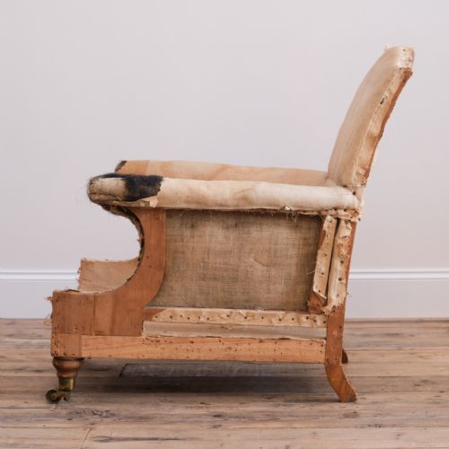 fig 1. 19th Century Country House Armchair