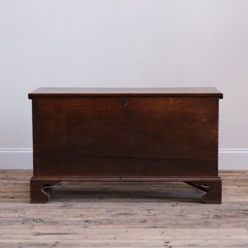 LARGE GEORGIAN OAK BLANKET BOX - ADDITIONAL PHOTO 2