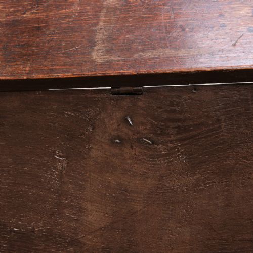 LARGE GEORGIAN OAK BLANKET BOX - ADDITIONAL PHOTO 9