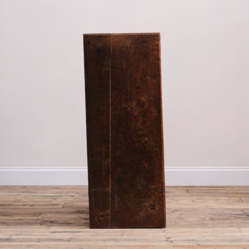 LARGE GEORGIAN OAK BLANKET BOX - ADDITIONAL PHOTO 14