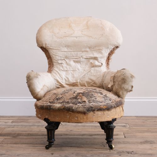 Mid 19th Century Gillows Iron Back Chair
