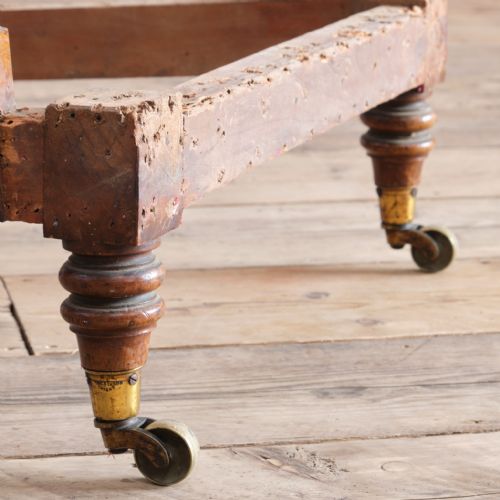 19TH CENTURY HOWARD STYLE OPEN ARMCHAIR - ADDITIONAL PHOTO 9