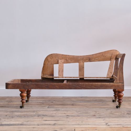 EARLY 19TH CENTURY CHAISE LOUNGE - ADDITIONAL PHOTO 1