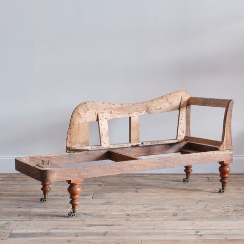 EARLY 19TH CENTURY CHAISE LOUNGE - ADDITIONAL PHOTO 2