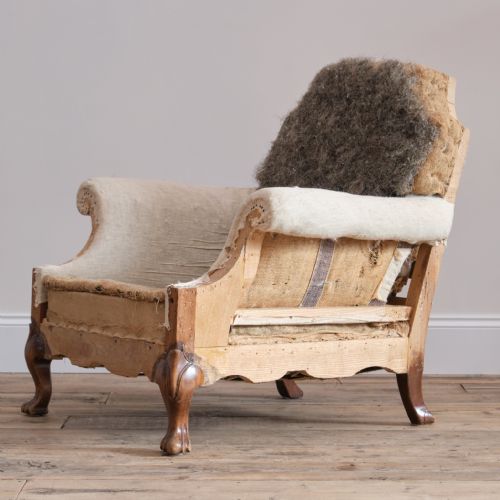 Antique Country House Armchair