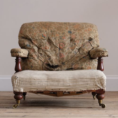 Mid 19th Century Open Armchair