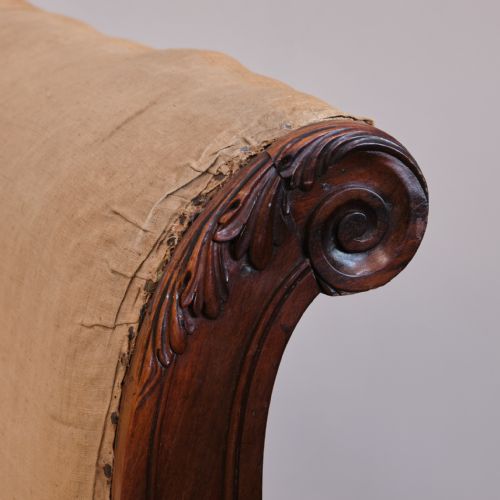 REGENCY ROSEWOOD CHAISE LOUNGE ATTIBUTED TO GILLOWS - ADDITIONAL PHOTO 8