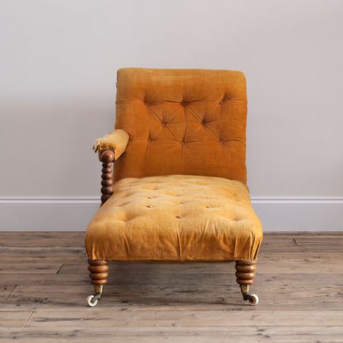ANTIQUE BOBBIN CHAISE LOUNGE - ADDITIONAL PHOTO 7