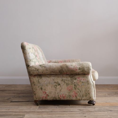 EARLY 20TH CENTURY COUNTRY HOUSE 3 SEATER SOFA - ADDITIONAL PHOTO 2