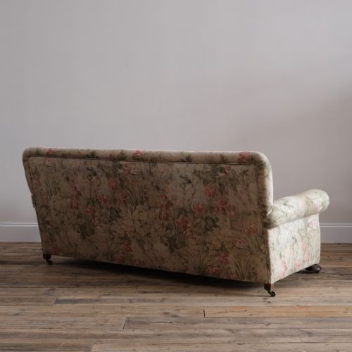 EARLY 20TH CENTURY COUNTRY HOUSE 3 SEATER SOFA - ADDITIONAL PHOTO 3