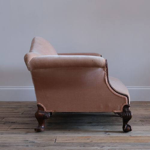 19TH CENTURY CAMEL BACK SOFA - ADDITIONAL PHOTO 1