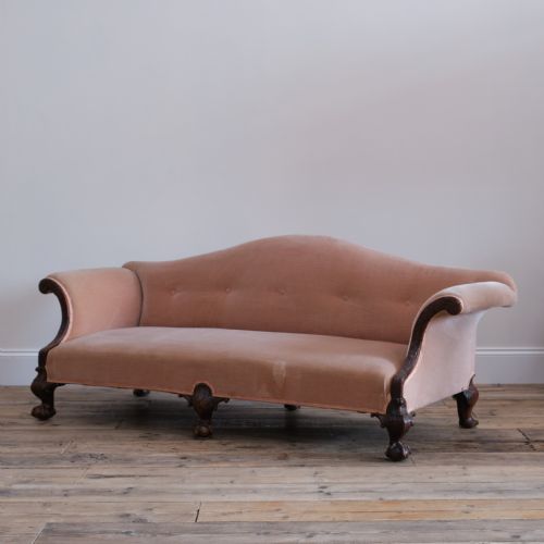 19TH CENTURY CAMEL BACK SOFA - ADDITIONAL PHOTO 5