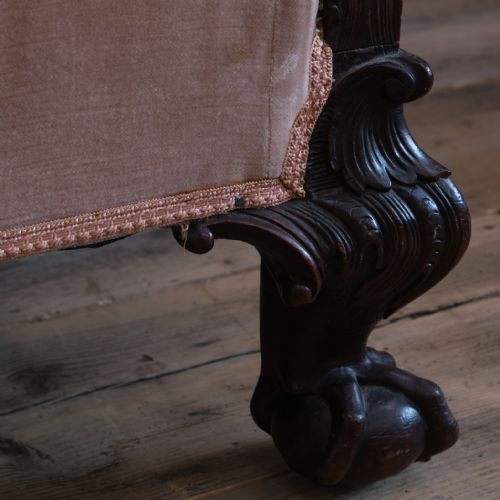 19TH CENTURY CAMEL BACK SOFA - ADDITIONAL PHOTO 11