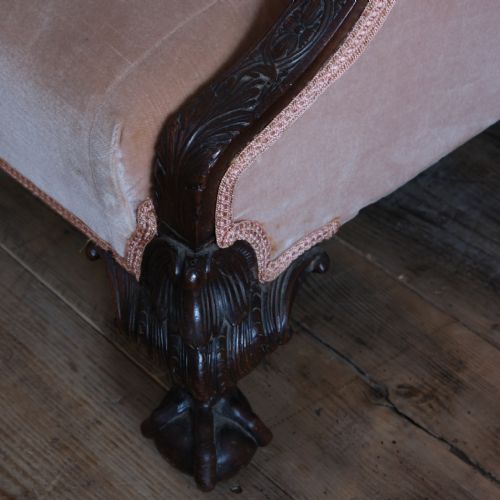 19TH CENTURY CAMEL BACK SOFA - ADDITIONAL PHOTO 13