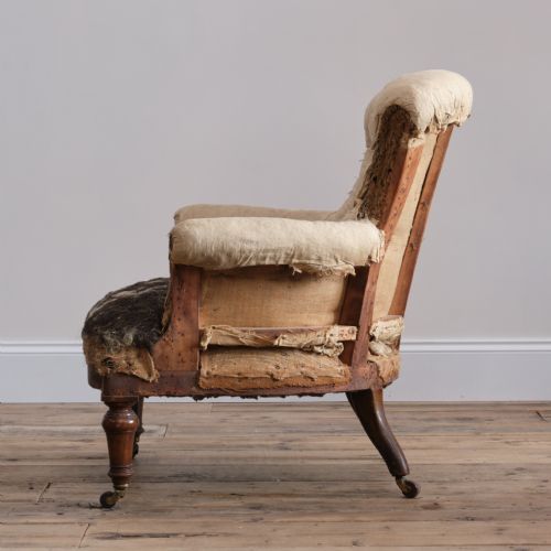 19TH CENTURY HOWARD STYLE ARMCHAIR - ADDITIONAL PHOTO 7