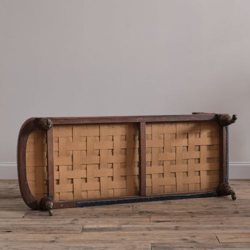 EARLY 19TH CENTURY REGENCY WILLIAM IV CHAISE LOUNGE - ADDITIONAL PHOTO 14
