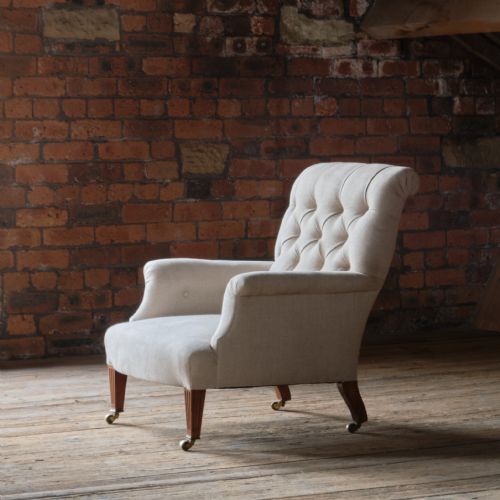LATE 19TH CENTURY ARMCHAIR BY HINDLEY WILKINSON - ADDITIONAL PHOTO 11