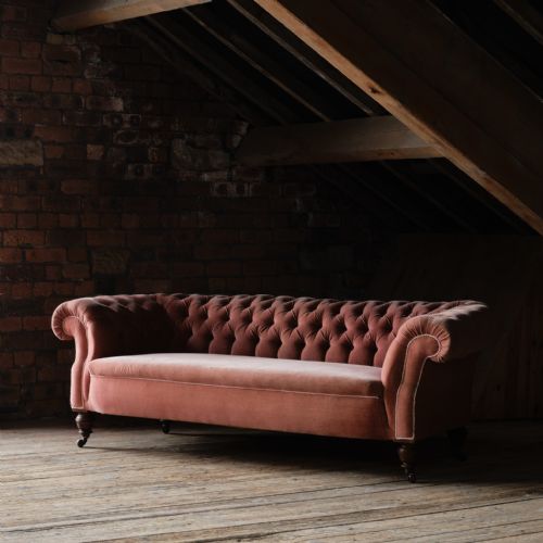 antique hampton sons chesterfield sofa - CATEGORY: ANTIQUE SOFAS - DATED 19TH CENTURY