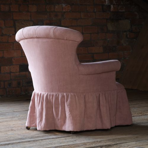 19TH CENTURY HOWARD STYLE ARMCHAIR - ADDITIONAL PHOTO 4