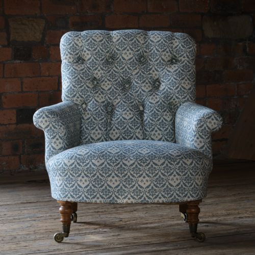 EARLY HOWARD SONS ARMCHAIR - ADDITIONAL PHOTO 1